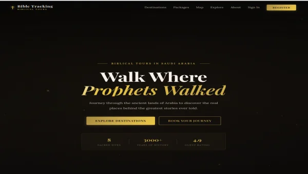 Bible Tracking — Biblical tours of Saudi Arabia