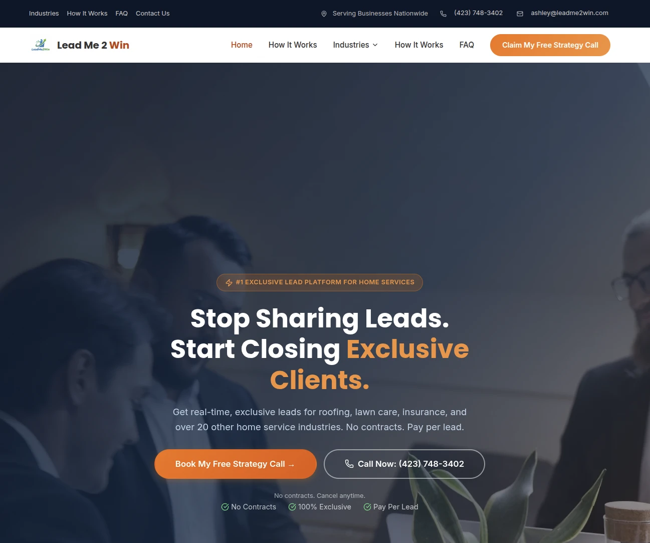 Lead Me 2 Win — Exclusive Leads Platform